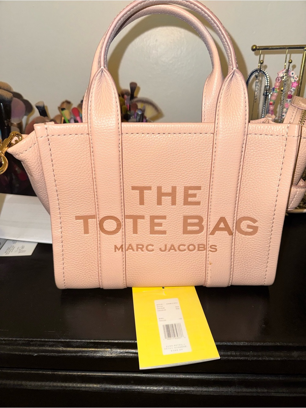 Marc Jacobs Pink The Tote Bag - Women's Leather Handbag